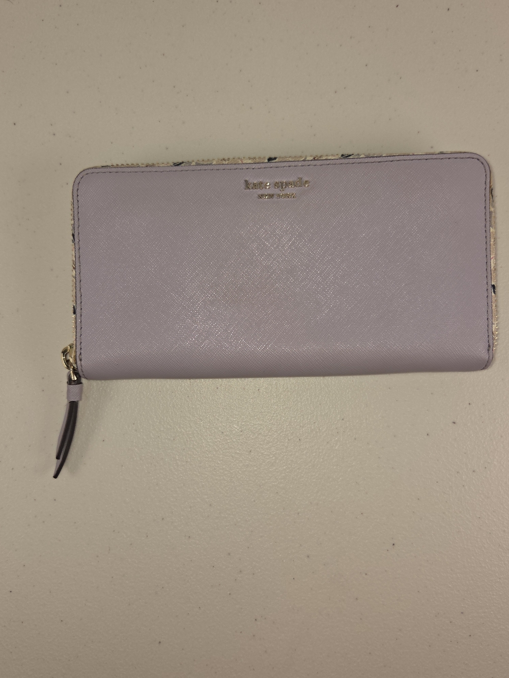 Kate Spade New York zip around Floral Large Wallet